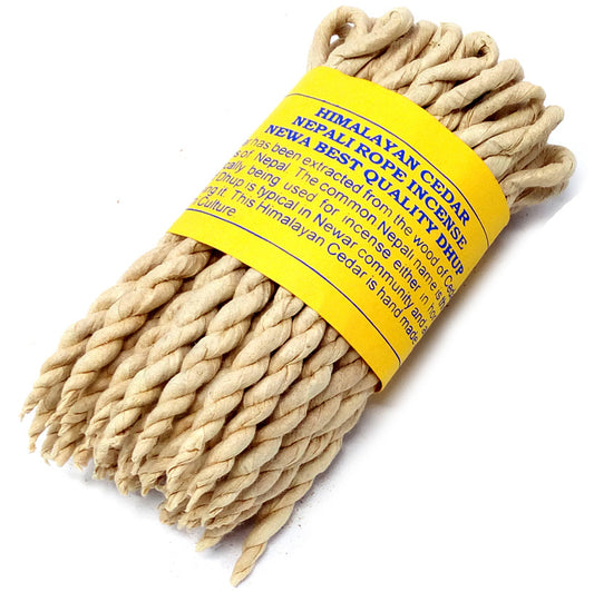 Pure Herbs Incense Rope - Cedar