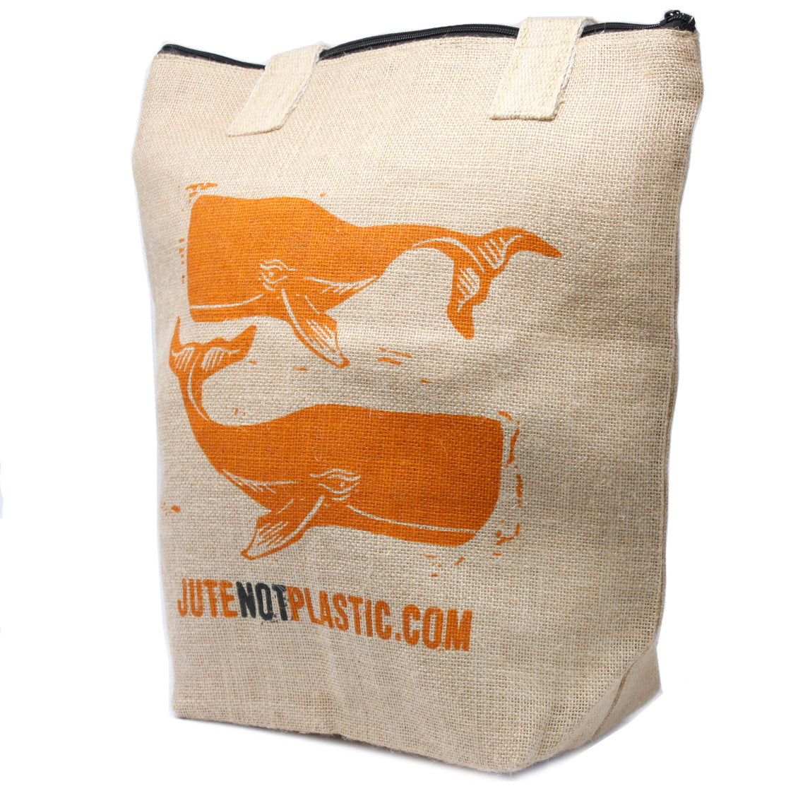 Two Whales Jute Bag