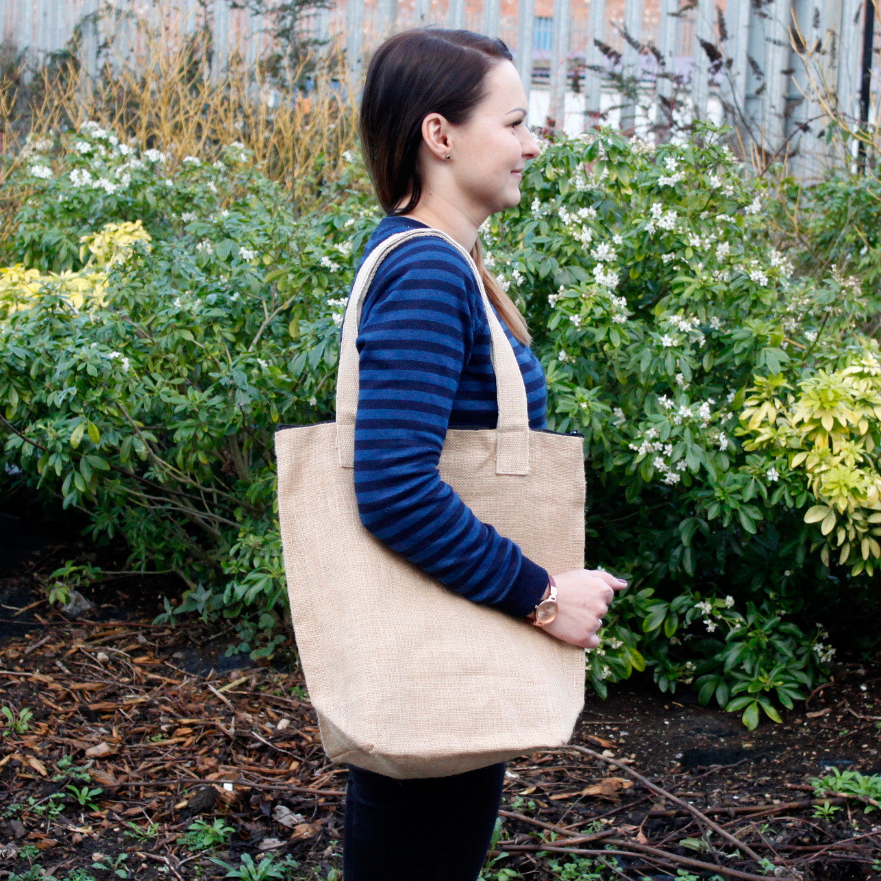 Blank Design Jute Bag