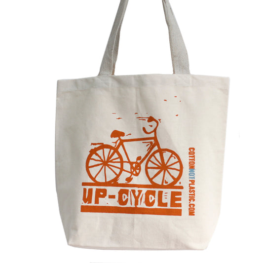 Up Cycle Tote Bag - (4 designs)