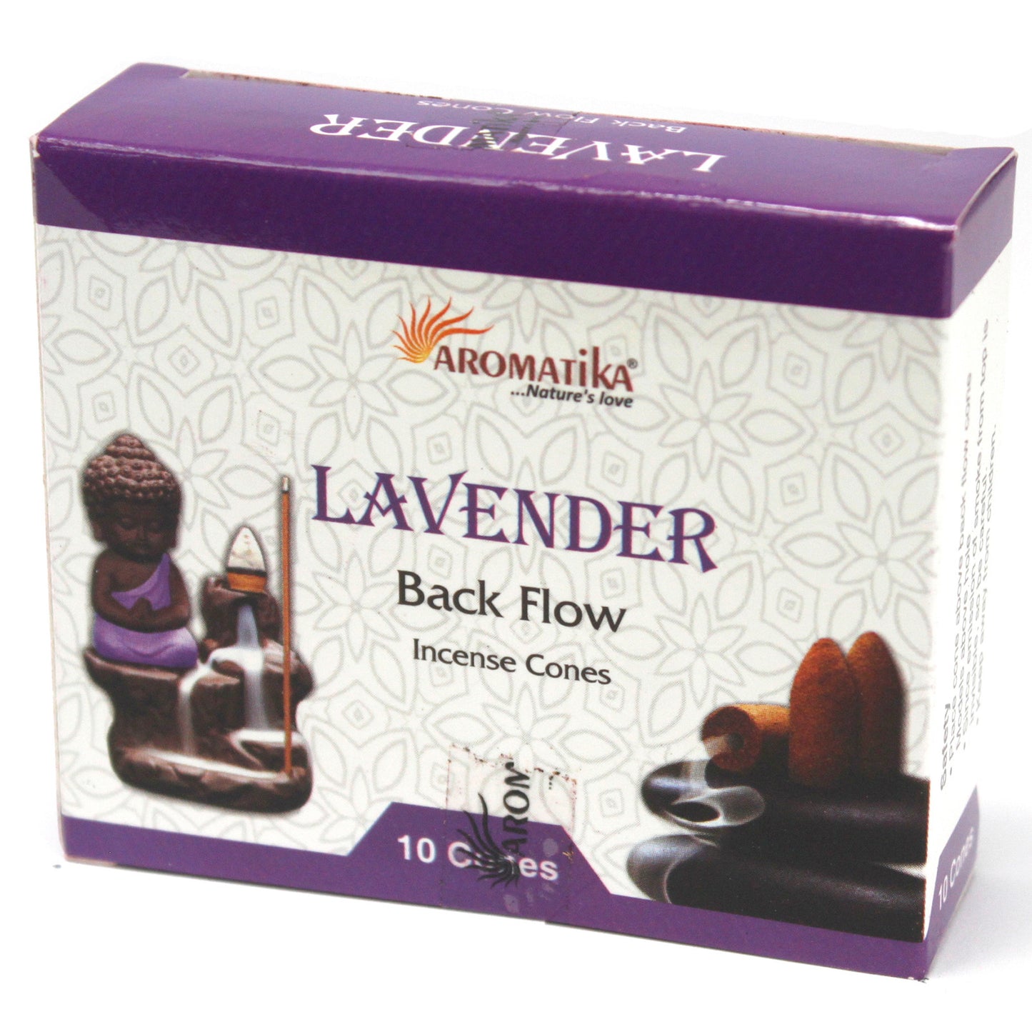 Backflow Incense Cones - Lavender