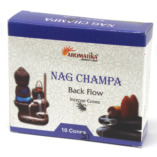 Backflow Incense Cones - Nag Champa