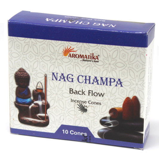 Backflow Incense Cones - Nag Champa