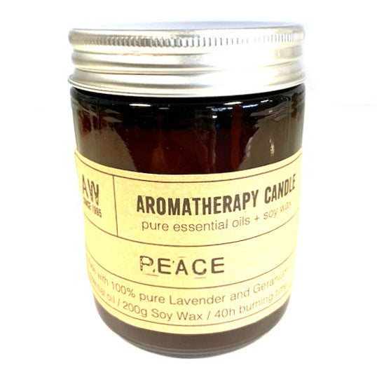 Aromatherapy Soy Candle 200g - Peace