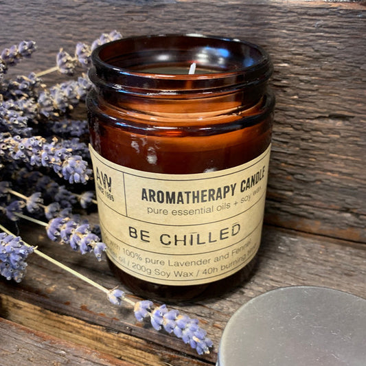 Aromatherapy Soy Candle 200g - Be Chilled