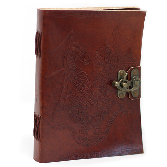 Leather Dragon Notebook  (200 Pages)