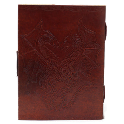 Leather Dragon Notebook  (200 Pages)