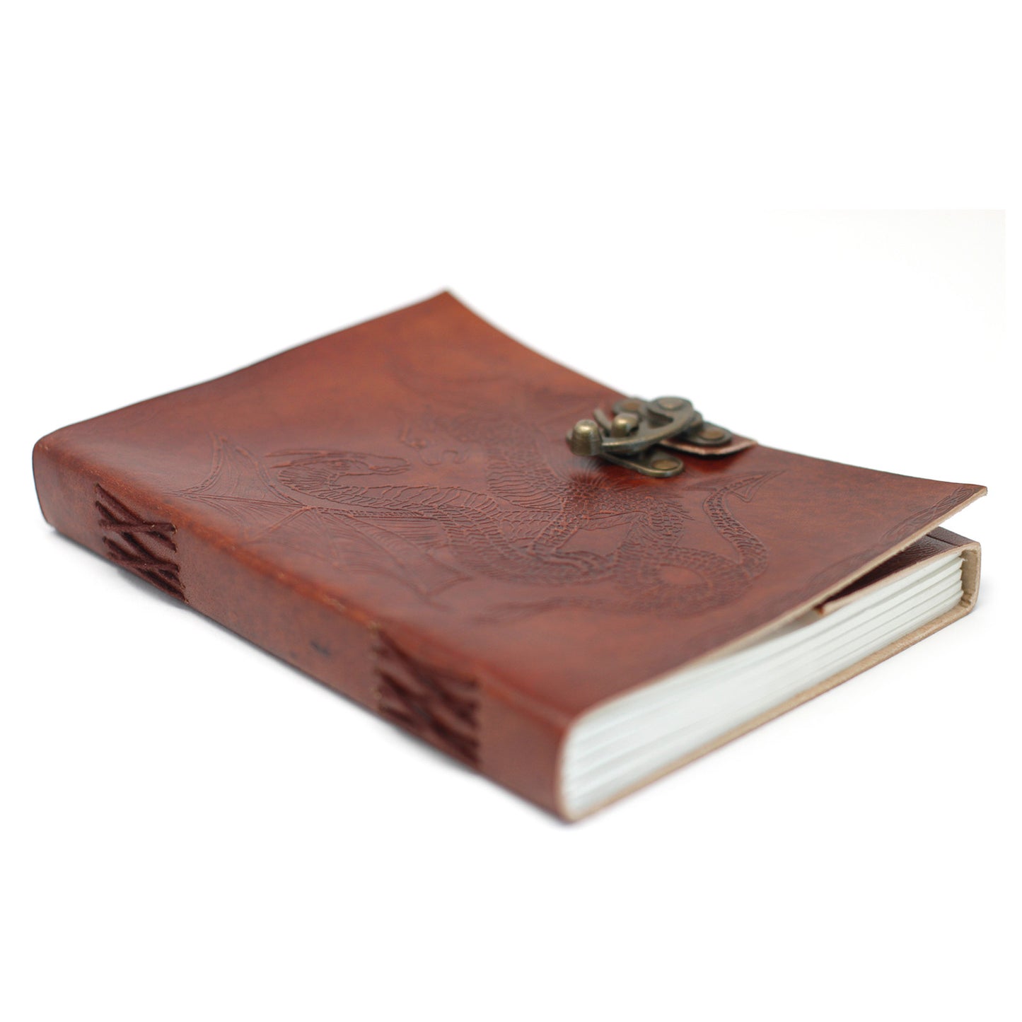 Leather Dragon Notebook  (200 Pages)