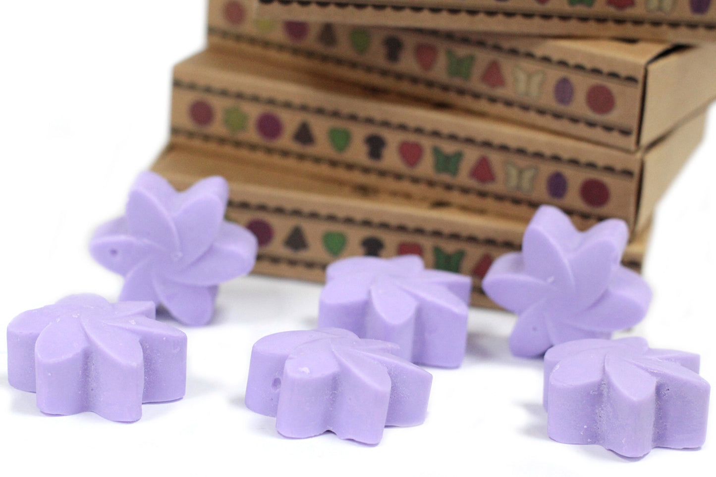 Gift Set of 6 Wax Melts - Lavender Fields