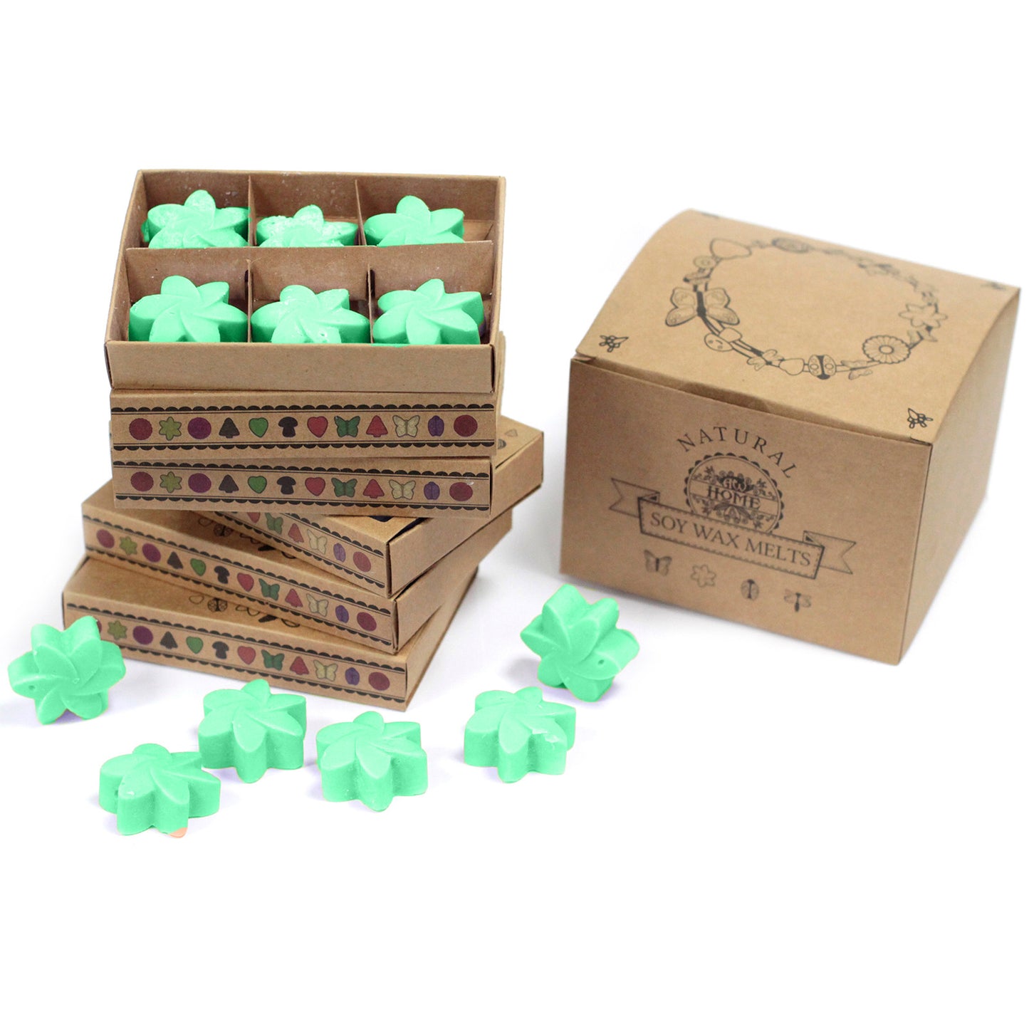 Gift Set of 6 Wax Melts  - Hidden Garden