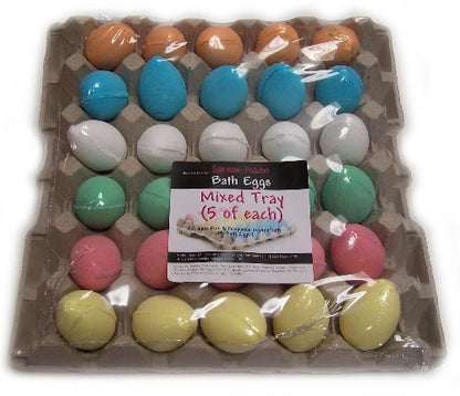 Bath Eggs - Mixed Tray of 30