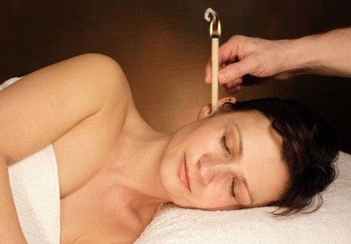 2x Unscented Ear Candles - Natural