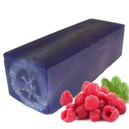 Loofah Soap Slice 115g - A Right Raspberry Rub