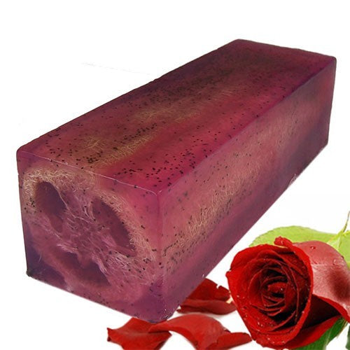 Loofah Soap Slice 115g - Rough & Ready Rose