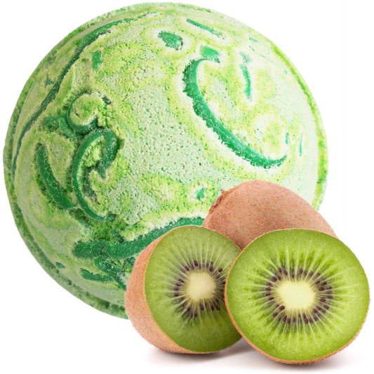 Tropical Paradise Coco Bath Bombs - Kiwi Fruit