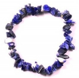 Lapis Crystal Chip Bracelet