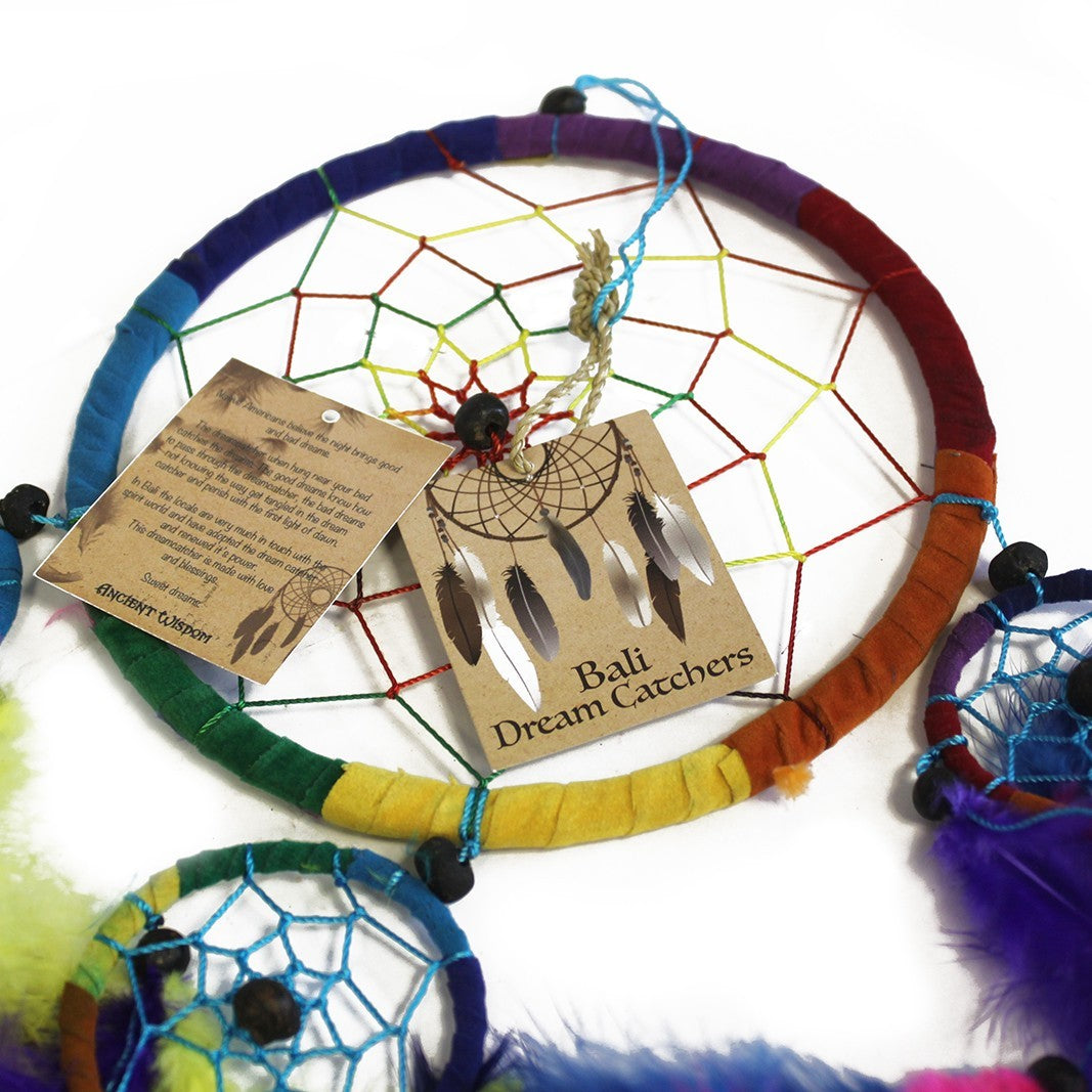 Bali Dreamcatcher - XLarge Round - Available in Cream, Coffee & Chocolate