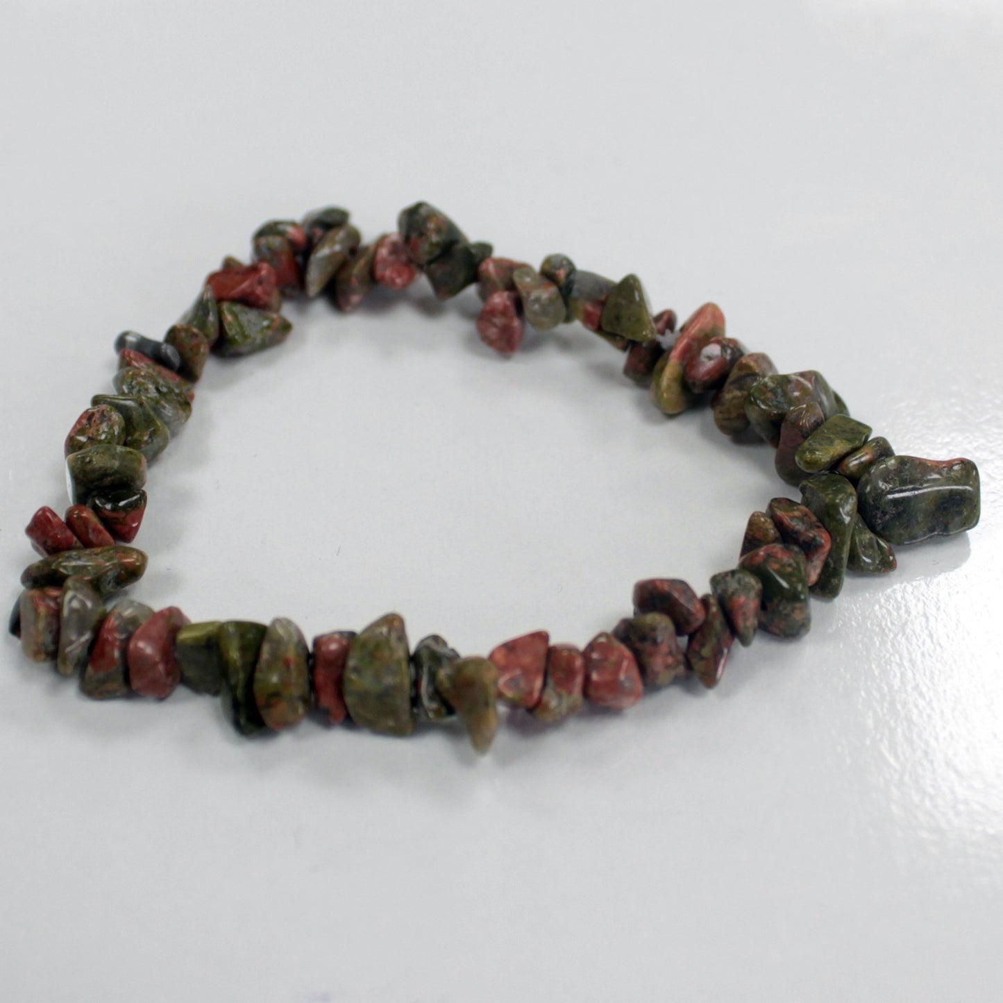 Chipstone Bracelet - Green Jasper