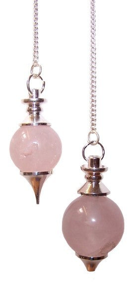 Sphere Pendulum - Rose Quartz