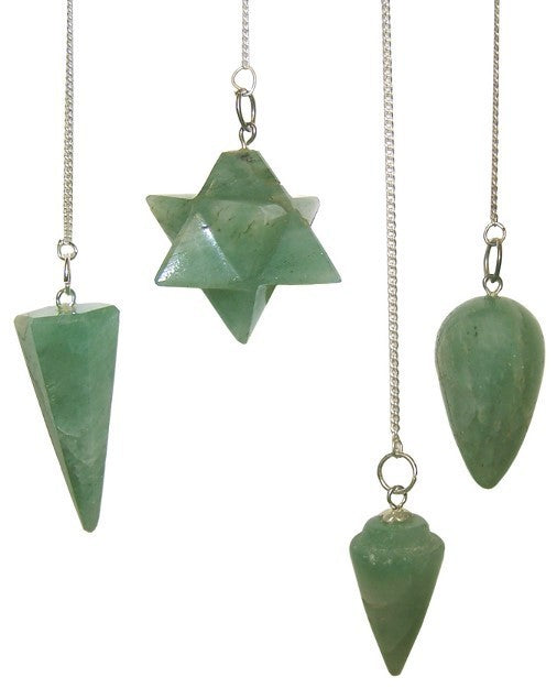 Crystal Pendulum - Green Aventurine