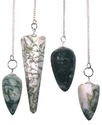 Crystal Pendulum - Tree Agate