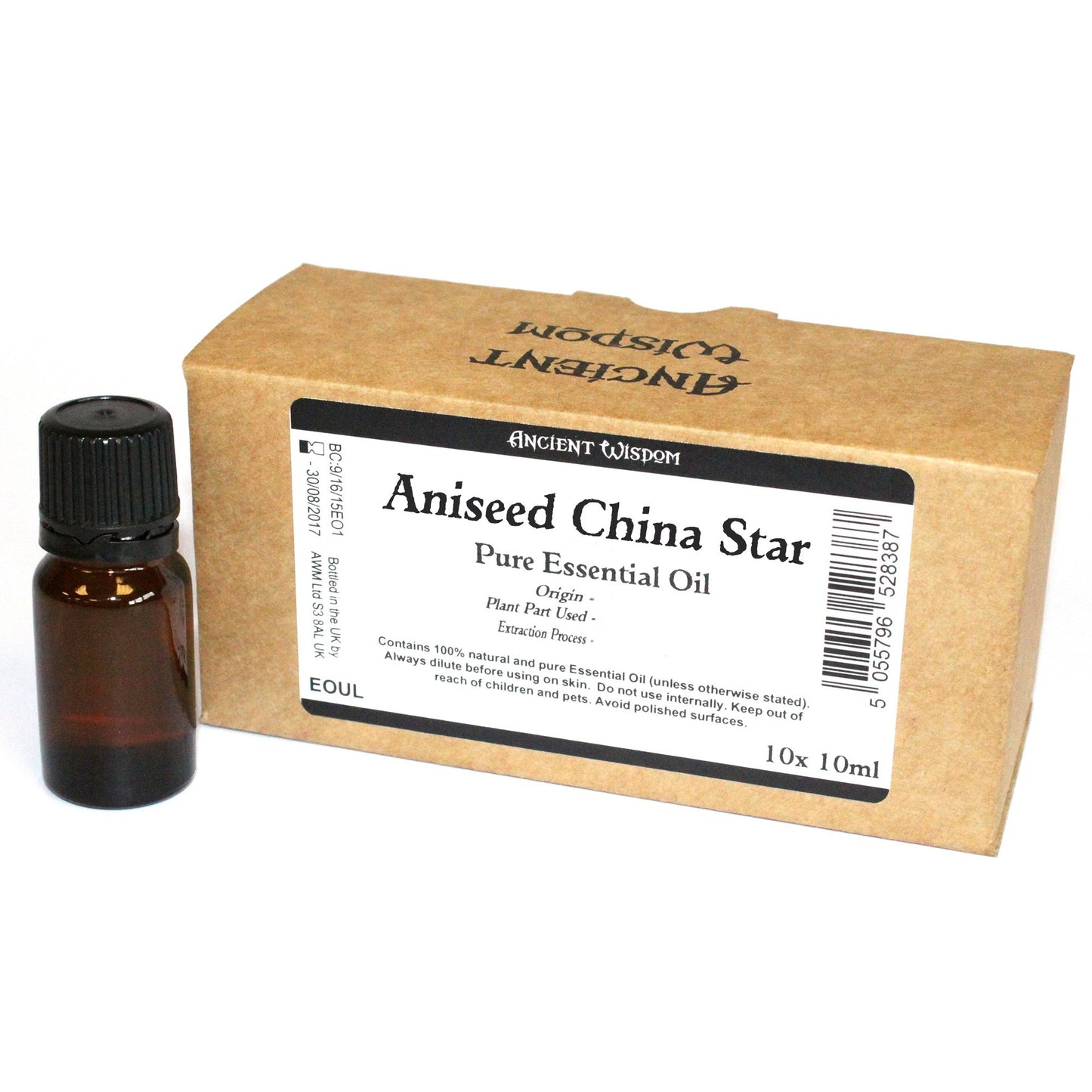 10x 10ml Aniseed China Star Essential Oil Customisable