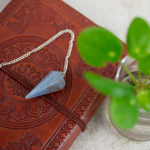 Angelite Pendulum (Faceted)