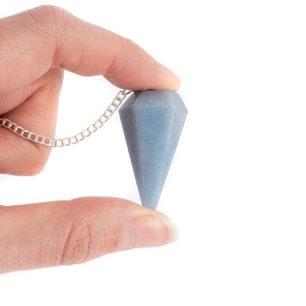 Angelite Pendulum (Faceted)