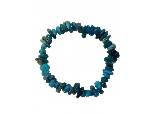 Apatite Crystal Chip Bracelet