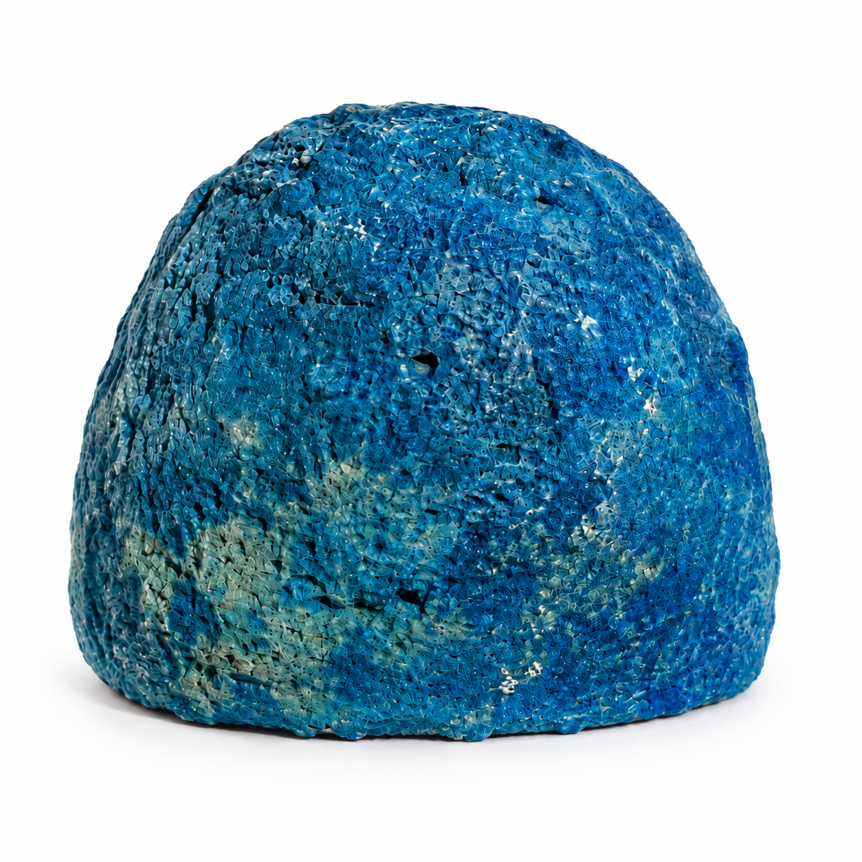 Blue Agate Geode – Approx. 9.5cm