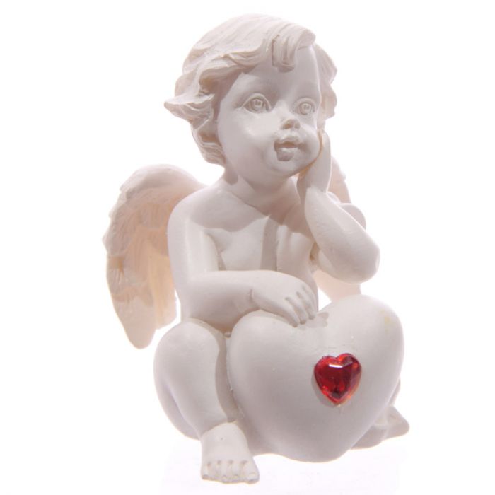 Heart of the Rose Cherub Figurine (Collectable)