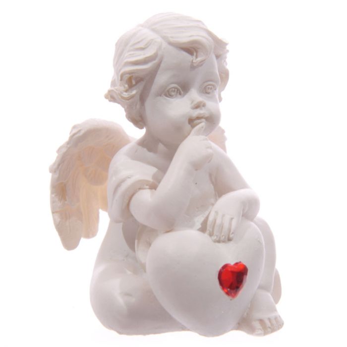 Heart of the Rose Cherub Figurine (Collectable)