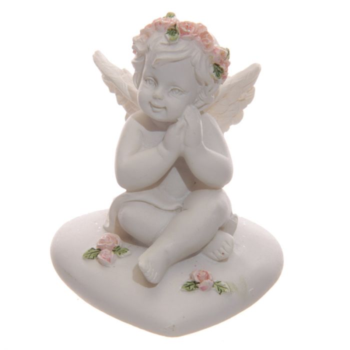 Cherub & Roses Figurine (Collectable)