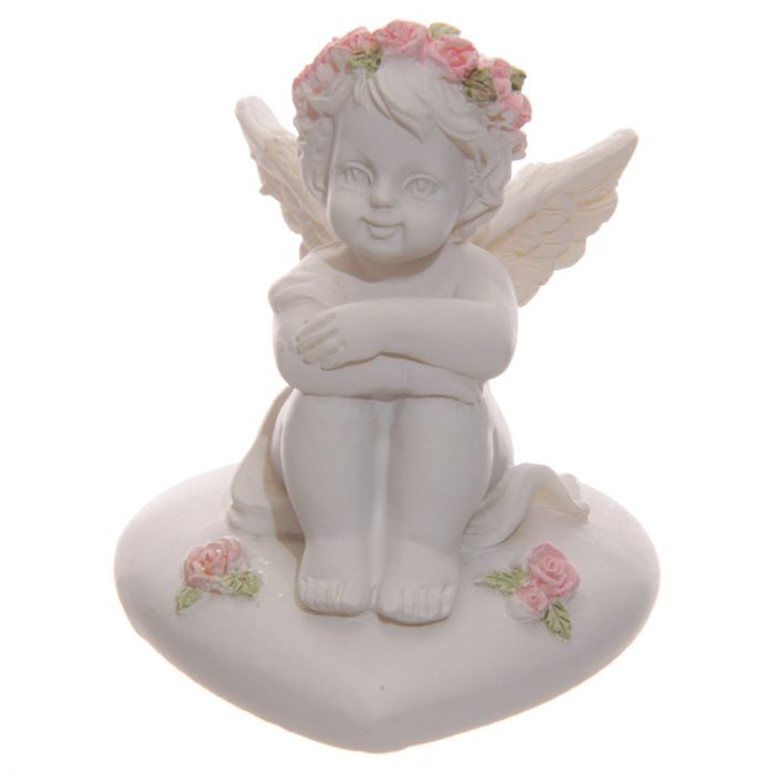 Cherub & Roses Figurine (Collectable)