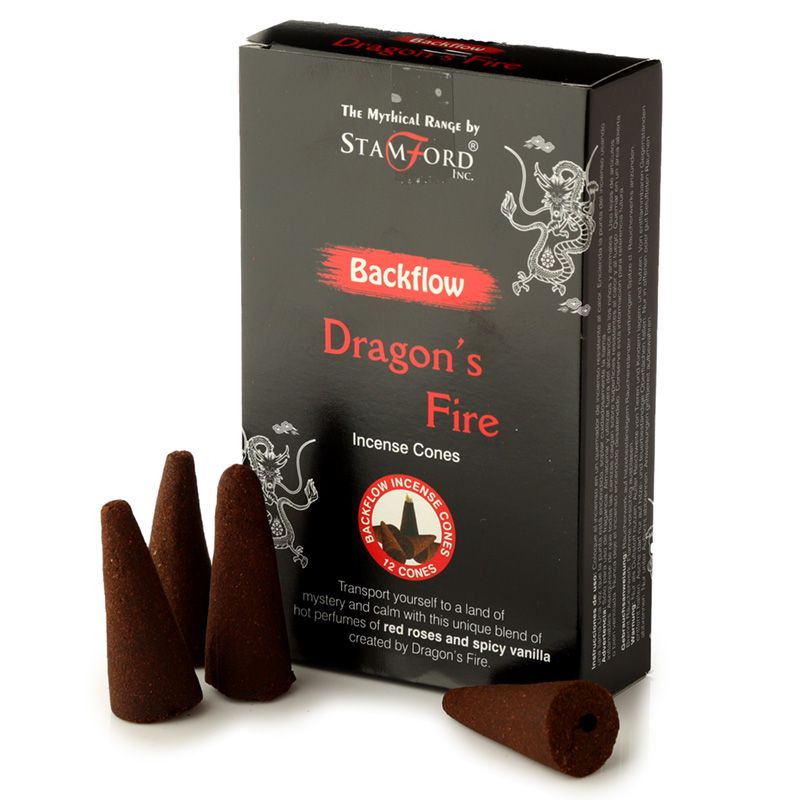 Dragons Fire Backflow Incense Cones