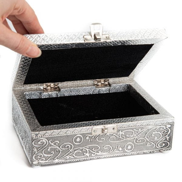 Goddess Styled Oracle Card Box (Silver)