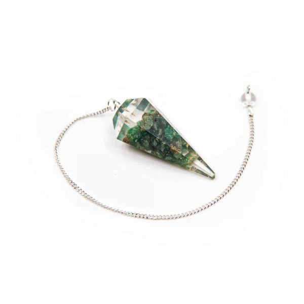 Jade Gemstone Orgonite Pendulum