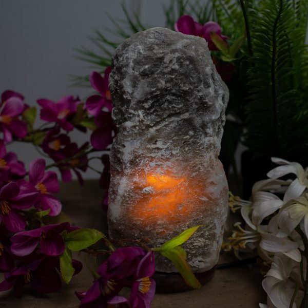 Grey Himalayan Salt Lamp (3-4kg)