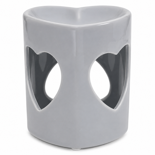 Ceramic Heart Shaped Oil Burner
