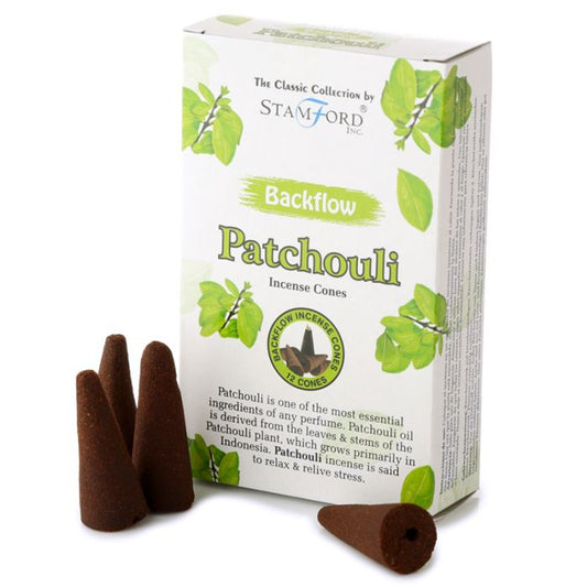 Patchouli Backflow Incense Cones