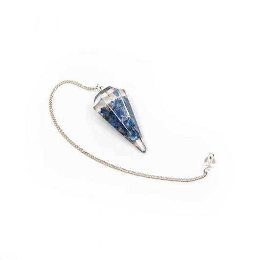 Lapis Gemstone Orgonite Pendulum