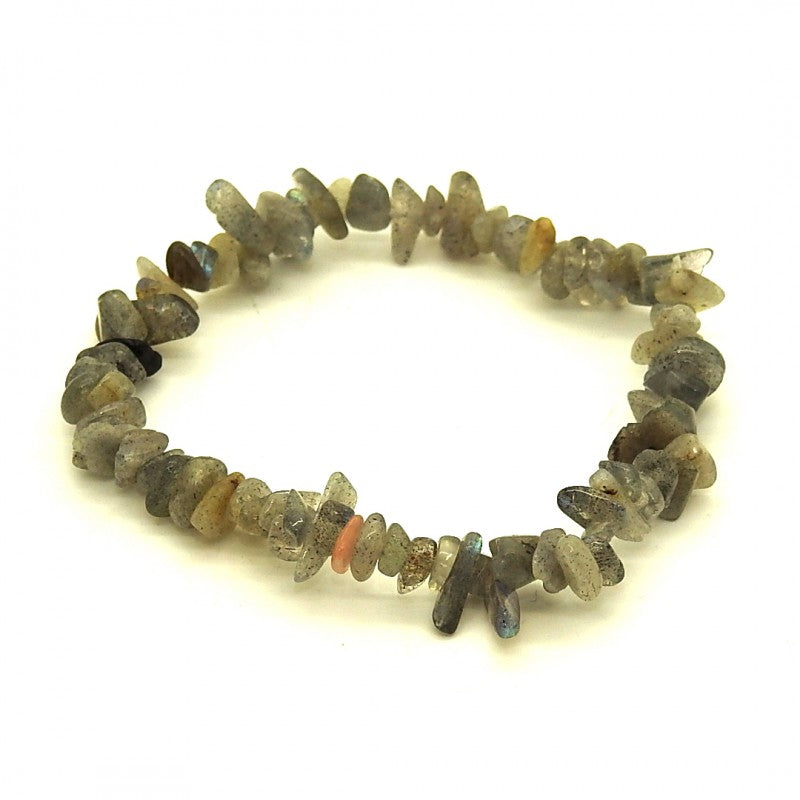 Labradorite Crystal Chip Bracelet