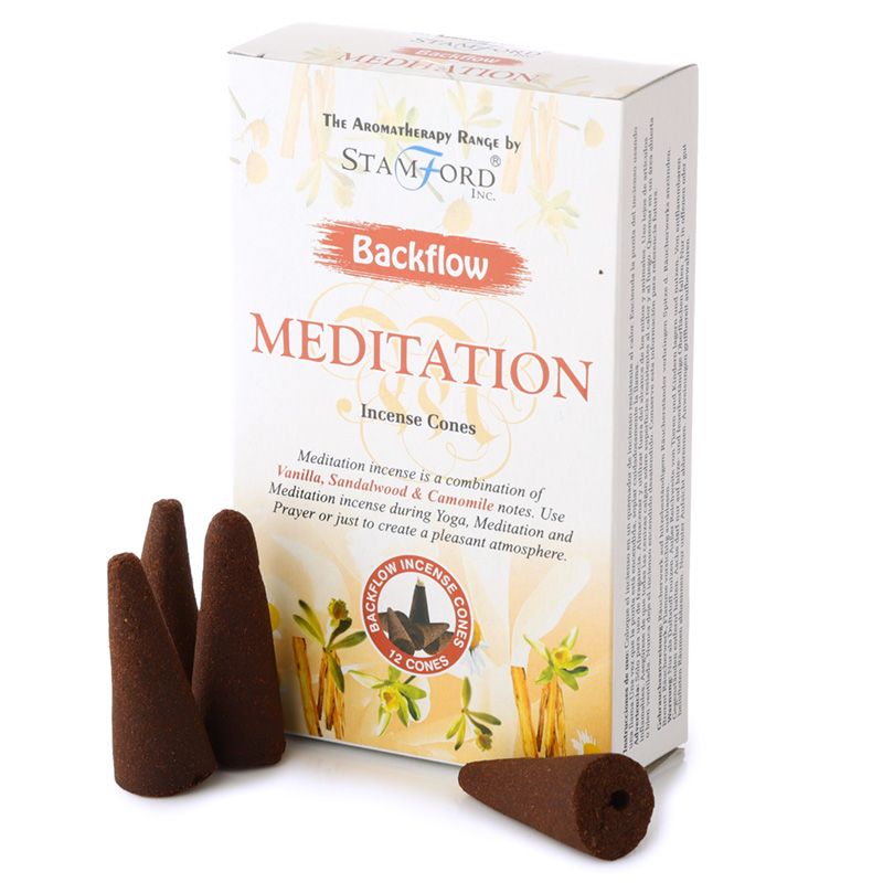 Meditation Backflow Incense Cones