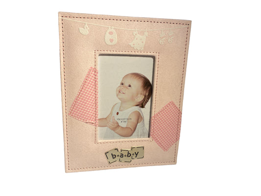 New Baby Keepsake Frame (Pink)