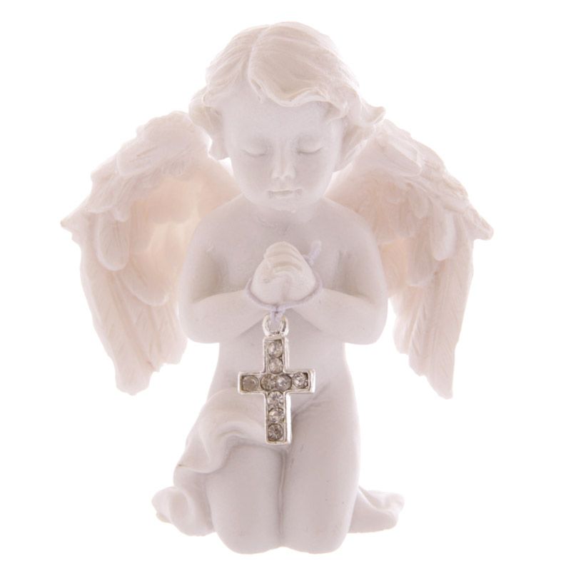 Praying Angel with Cross