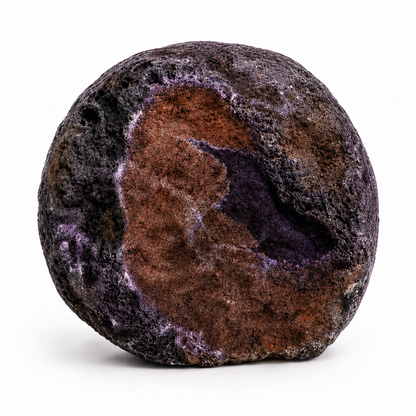 Purple Agate Geode – Approx. 9.5cm