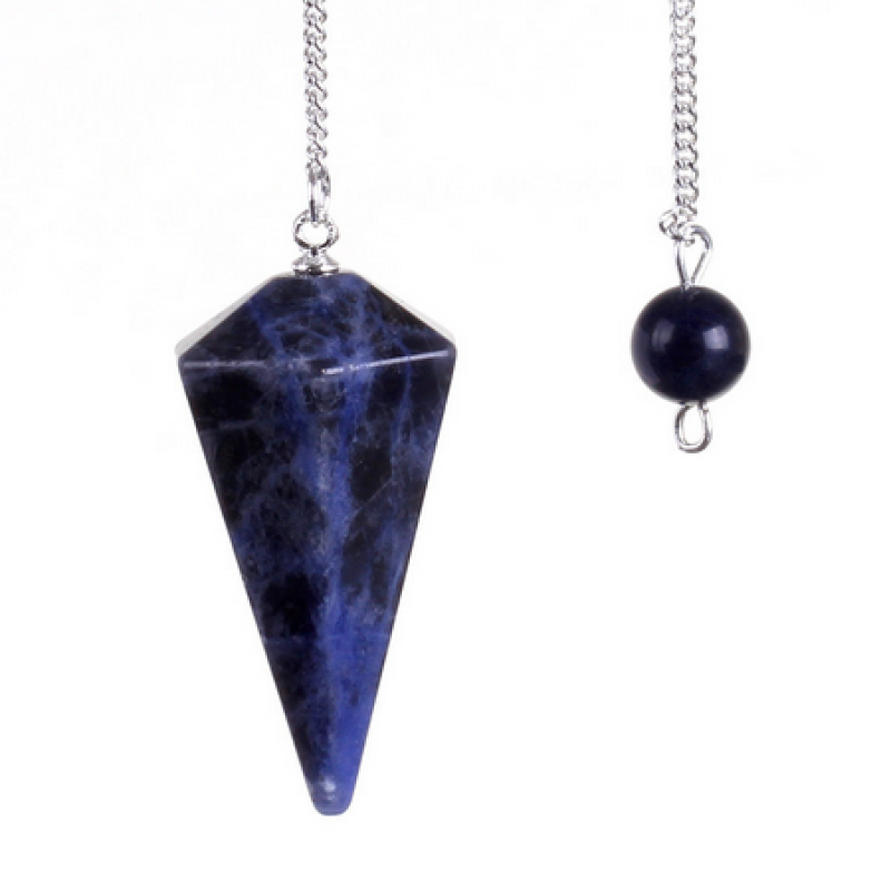 Sodalite Pendulum (Faceted)