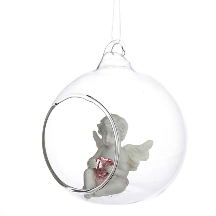 Cherub Glass Bauble (Collectable)