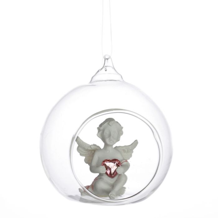 Cherub Glass Bauble (Collectable)