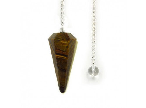 Tigers Eye Pendulum (Faceted)